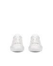 ECCO® Soft 60 Dames leren sneaker - Wit - Front_Pair