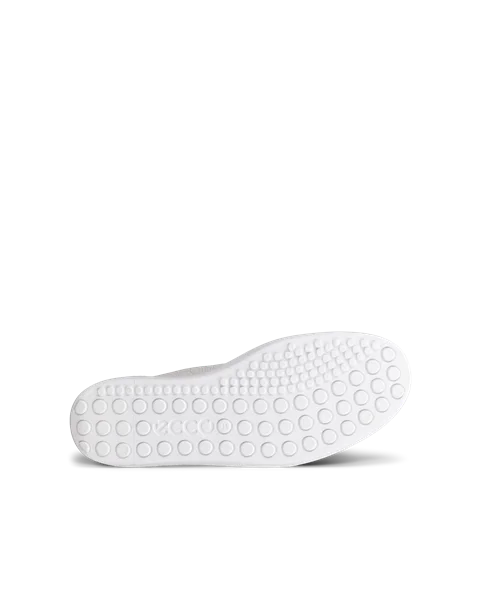 Damskie skórzane sneakersy ECCO® Soft 60 - Biały - S