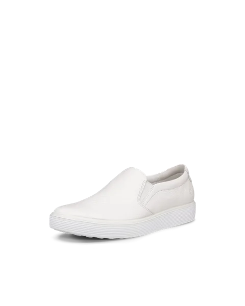 ECCO® Soft 60 Skinnsneaker dam - Vit - M