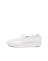 ECCO® Soft 60 Dames nubuck sneaker - Wit - O