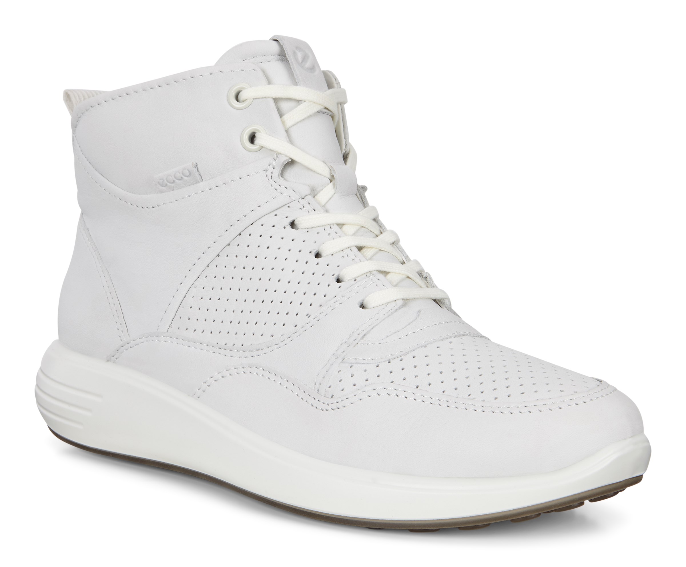 ecco soft 7 sneaker white