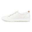 Damskie skórzane sneakersy ECCO® Soft 7 - Biały - Inside