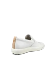 Damskie wsuwane buty ze skóry ECCO® Soft 7 - Biały - B