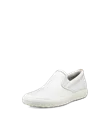 ECCO® Soft 7 chaussures sans lacet en cuir pour femme - Blanc - M