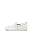 ECCO® Soft 7 chaussures sans lacet en cuir pour femme - Blanc - O