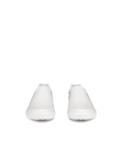 ECCO® Soft 7 Dames leren sneaker - Wit - Front_Pair