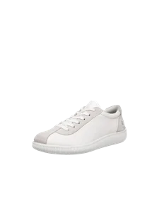 ECCO® Soft Zero Damen Ledersneaker - Weiß - M