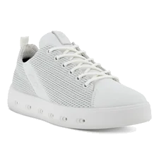 ECCO® Street 720 Gore-Tex sneakers i læder til damer - Hvid - Main