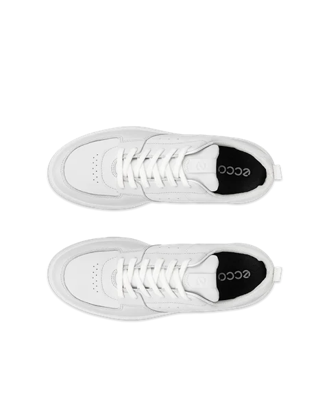 ECCO® Street 720 Damen Ledersneaker mit Gore-Tex - Weiß - Top_Left_Pair