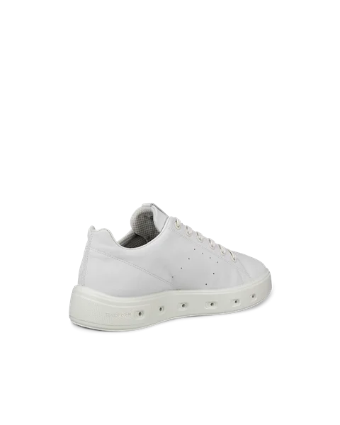 Women's ECCO® Street 720 Leather Gore-Tex Trainer - White - B