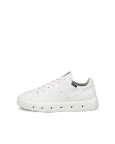 Women's ECCO® Street 720 Leather Gore-Tex Trainer - White - O