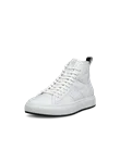 ECCO® Street Ace baskets montante en cuir pour femme - Blanc - M