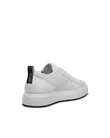 Women's ECCO® Street Ace Leather Trainer - White - B