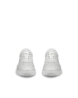 ECCO® Street Court Damen Ledersneaker - Weiß - Front_Pair