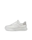 ECCO® Street Court Damen Ledersneaker - Weiß - O
