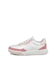 ECCO® Street Court Damen Ledersneaker - Weiß - O
