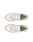 ECCO® Street Court Dames leren sneaker - Wit - Top_Left_Pair