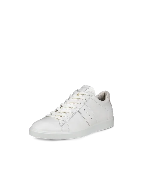 ECCO® Street Lite sneakers i læder til damer - Hvid - M