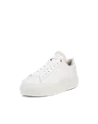 ECCO® Street Platform sneakers i læder til damer - Hvid - M