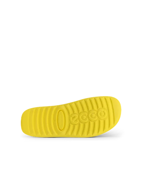 Dámské pantofle ECCO® Cozmo Slide - Žlutá - S