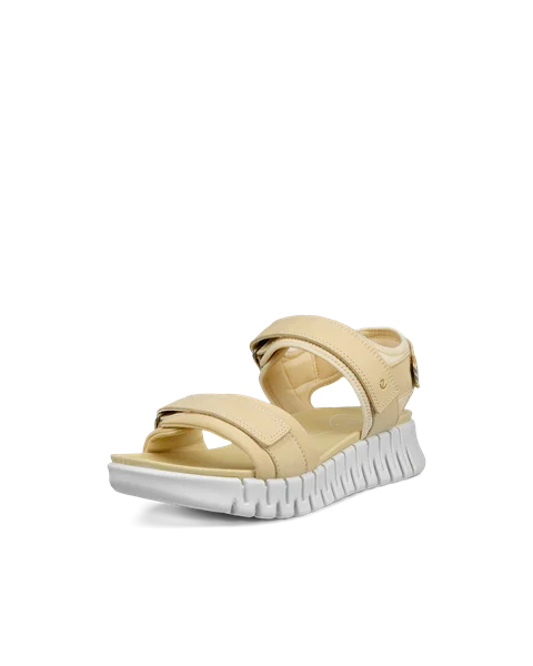 ECCO® Gruuv Sol Högklackad sandal nubuck dam - Gul - M