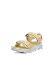 ECCO® Gruuv Sol Högklackad sandal nubuck dam - Gul - M