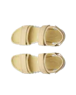 ECCO® Gruuv Sol Högklackad sandal nubuck dam - Gul - Top_Left_Pair