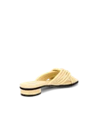 ECCO® Sculpted Alba 25 női magassarkú bőrszandál - Sárga - B