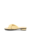 ECCO® Sculpted Alba 25 női magassarkú bőrszandál - Sárga - O
