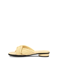 ECCO® Sculpted Alba 25 Damen Ledersandale mit Absatz - Gelb - O
