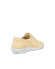 Women's ECCO® Soft 2.0 Leather Walking Shoe - Yellow - B