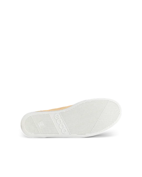 Women's ECCO® Soft 2.0 Leather Walking Shoe - Yellow - S