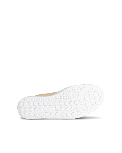 ECCO® Soft 60 Dames nubuck sneaker - Geel - S