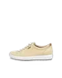 ECCO® Soft 7 Dames nubuck sneaker - Geel - O
