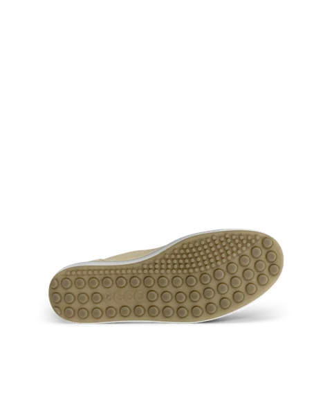 ECCO® Soft 7 Dames nubuck sneaker - Geel - S