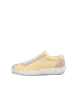 ECCO® Soft Zero Dames leren sneaker - Geel - O