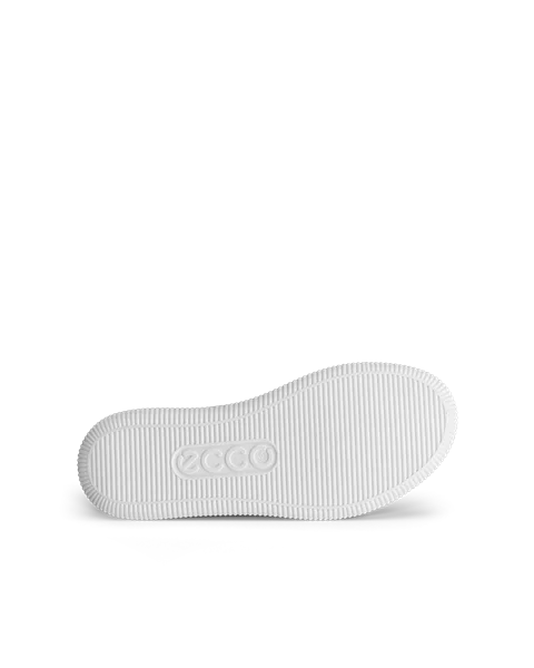 ECCO® Soft Zero dame sneakers skinn - Gul - S