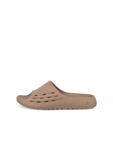 ECCO® Cozmo E unisex bőrpapucs - Bézs - O