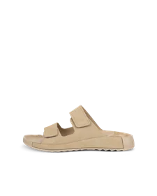 ECCO® Cozmo Herren Nubuksandale mit zwei Riemen - Beige - O