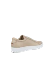 ECCO® Soft 60 baskets en cuir pour homme - Beige - B