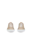 Men's ECCO® Soft 60 Leather Trainer - Beige - Front_Pair