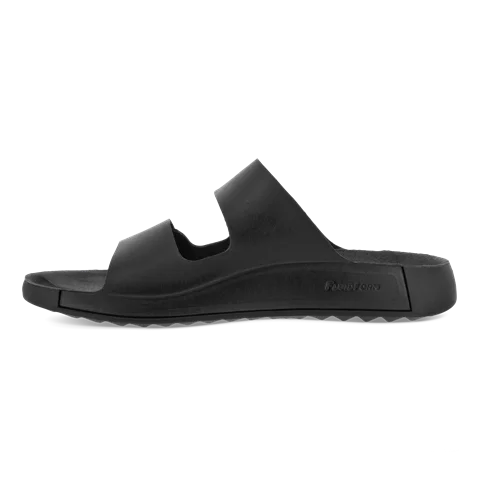 Pánske kožené sandále 2 remienky ECCO® Cozmo - Čierna - Inside