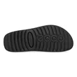 Men's ECCO® Cozmo Leather Slider - Black - Sole