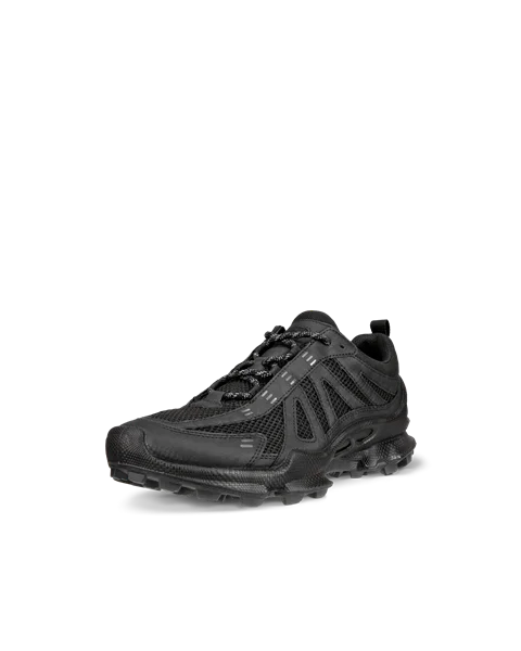 Men's ECCO® Biom C-Trail Textile Outdoor Trainer - Black - M