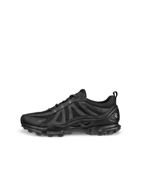 Men's ECCO® Biom C-Trail Textile Outdoor Trainer - Black - O