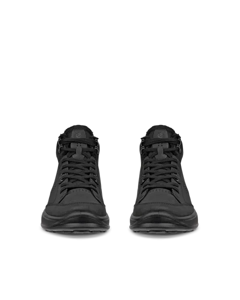 Men's ECCO® Byway 2.0 Nubuck Waterproof Ankle Boot - Black - Front_Pair