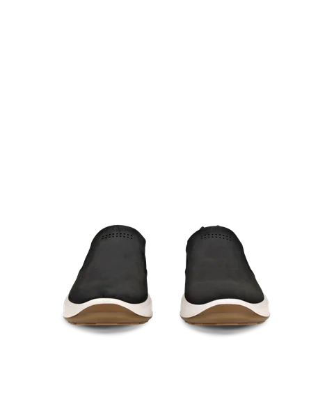 ECCO® Byway 2.0 Herren Sneaker aus Nubukleder - Schwarz - Front_Pair