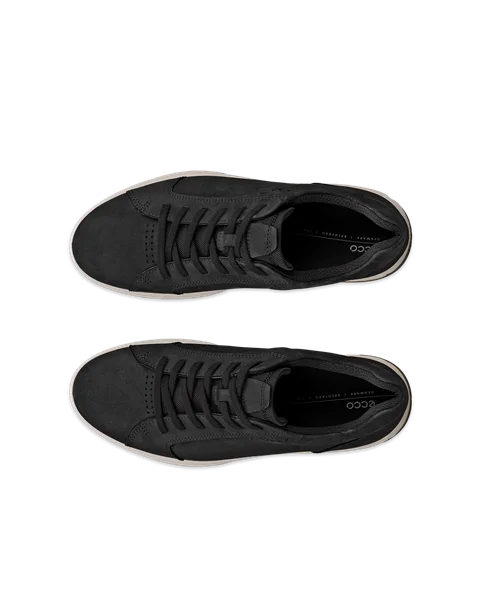 ECCO® Byway 2.0 baskets en nubuck pour homme - Noir - Top_Left_Pair
