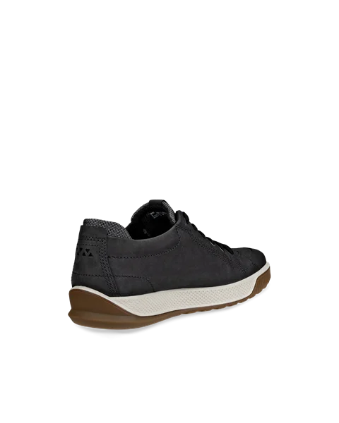 ECCO® Byway Tred chaussures à lacet en nubuck Gore-Tex pour homme - Noir - B