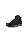 Męskie nubukowe buty outdoor za kostkę ECCO® Byway Tred - Czarny - M